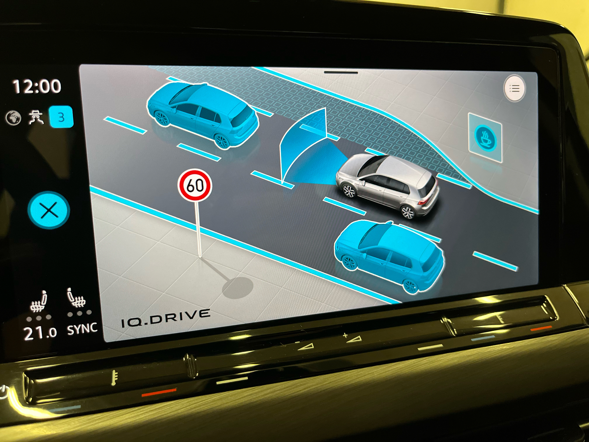 Billede af VW Golf 1,5 eTSI  Mild hybrid Style DSG 150HK 5d 7g Aut.