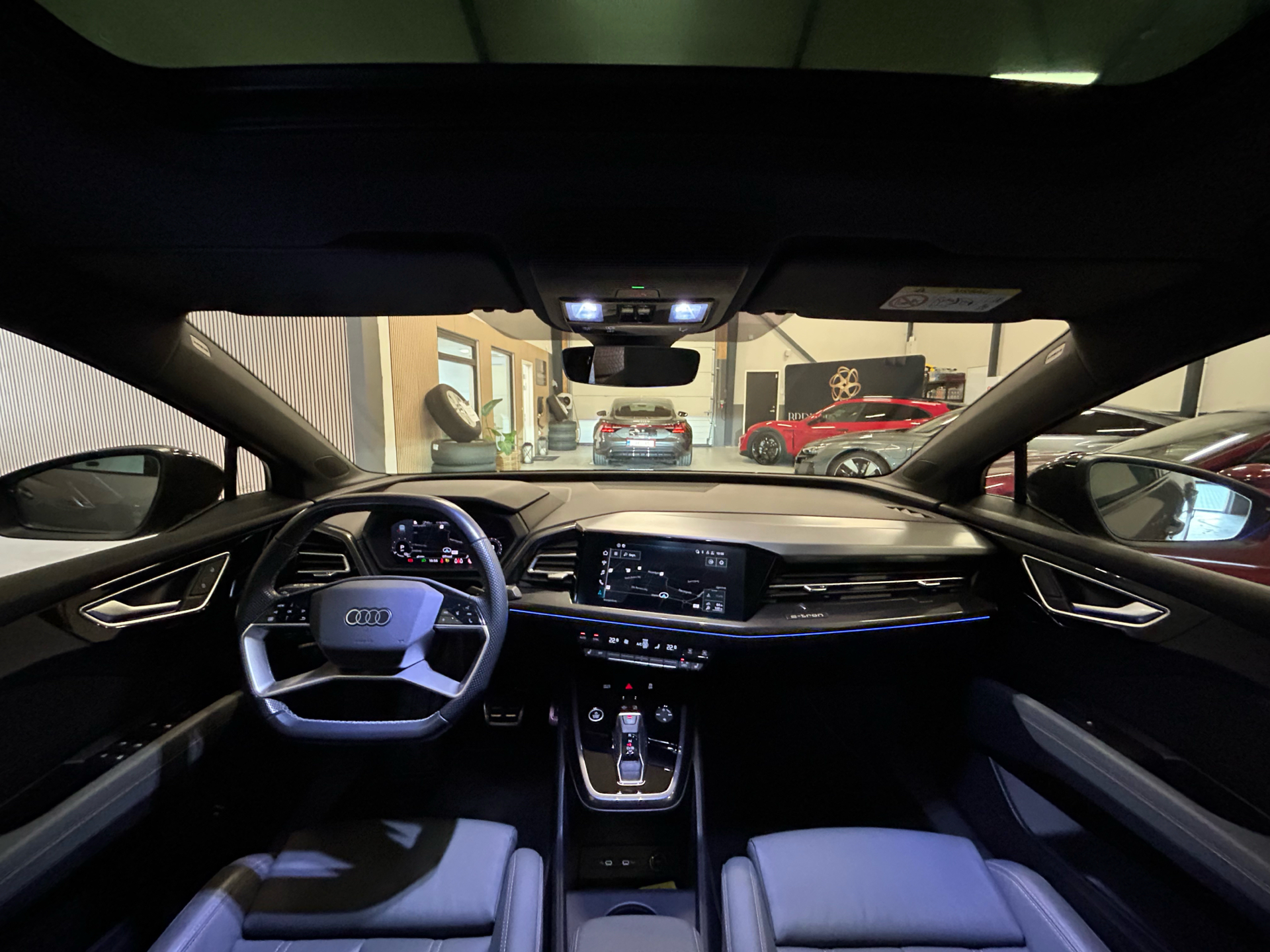 Billede af Audi Q4 Sportback 50 E-tron Edition One Quattro 299HK 5d Aut. 