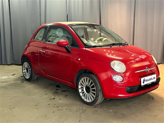 Fiat 500C 1,2 Pop 69HK Cabr.
