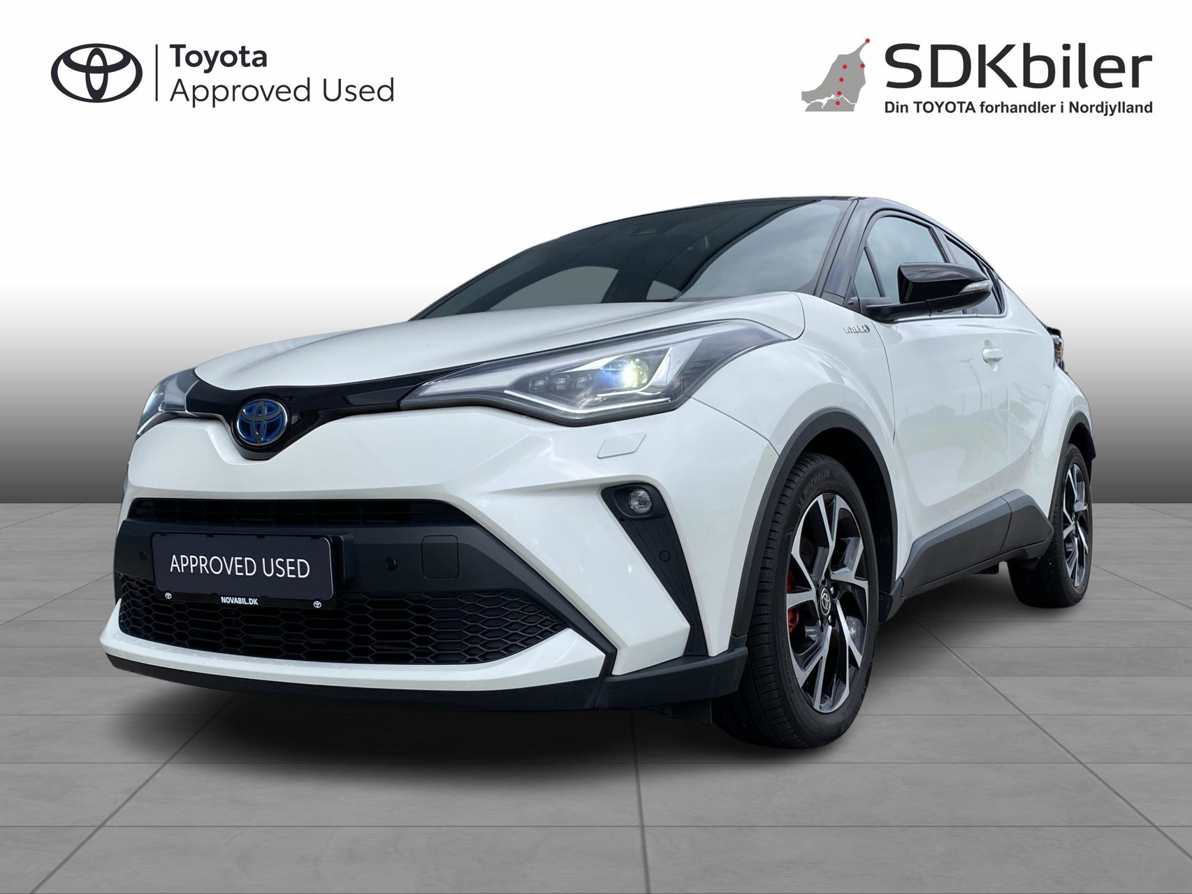 Billede af Toyota C-HR 1,8 Hybrid C-LUB Premium Multidrive S 122HK 5d Aut.