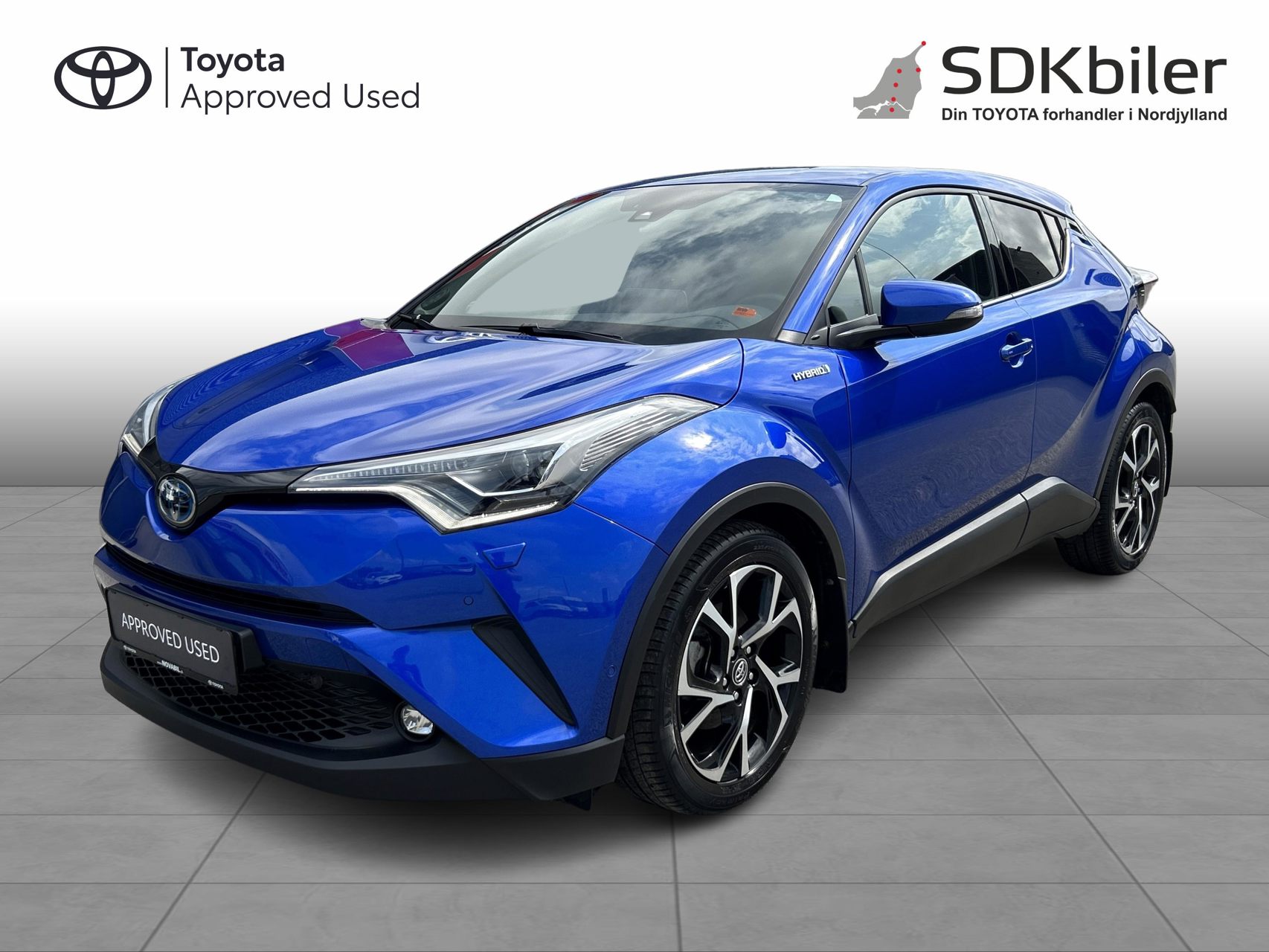 Billede af Toyota C-HR 1,8 Hybrid C-LUB Premium Multidrive S 122HK 5d Aut.