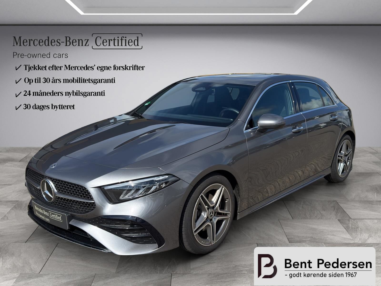 Billede af Mercedes-Benz A200 d 2,0 D AMG Edition 8G-DCT 150HK 5d 8g Aut.