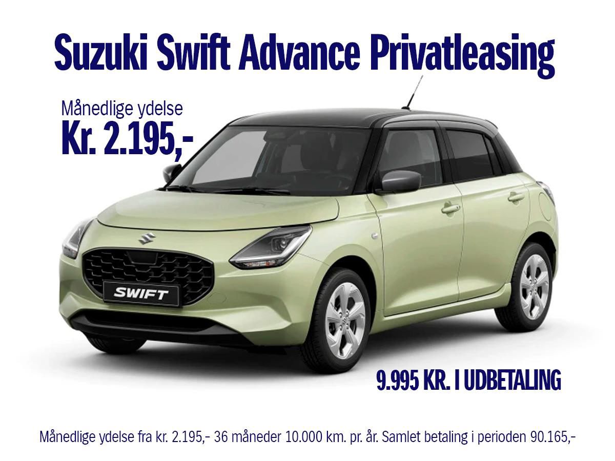 Billede af Suzuki Swift 1,2 Advance 82HK 5d