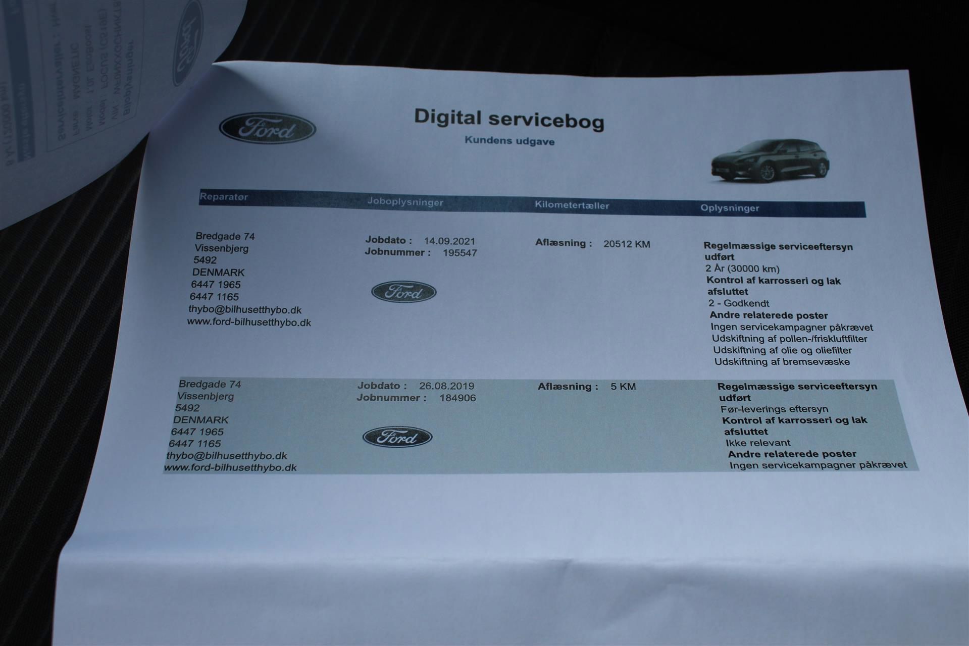 Billede af Ford Focus 1,0 EcoBoost Titanium 125HK 5d 6g