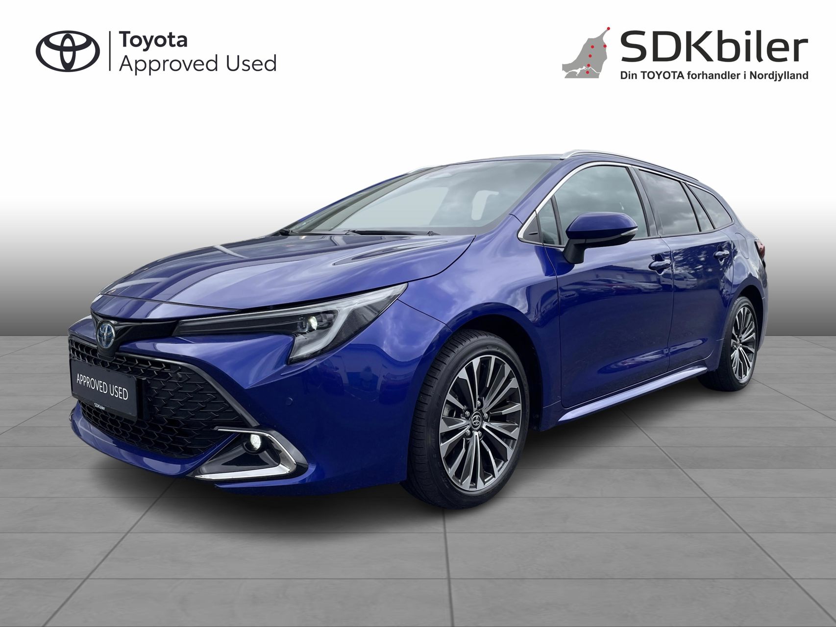 Billede af Toyota Corolla Touring Sports 1,8 Hybrid Style Safety Pack E-CVT 140HK Stc Trinl. Gear
