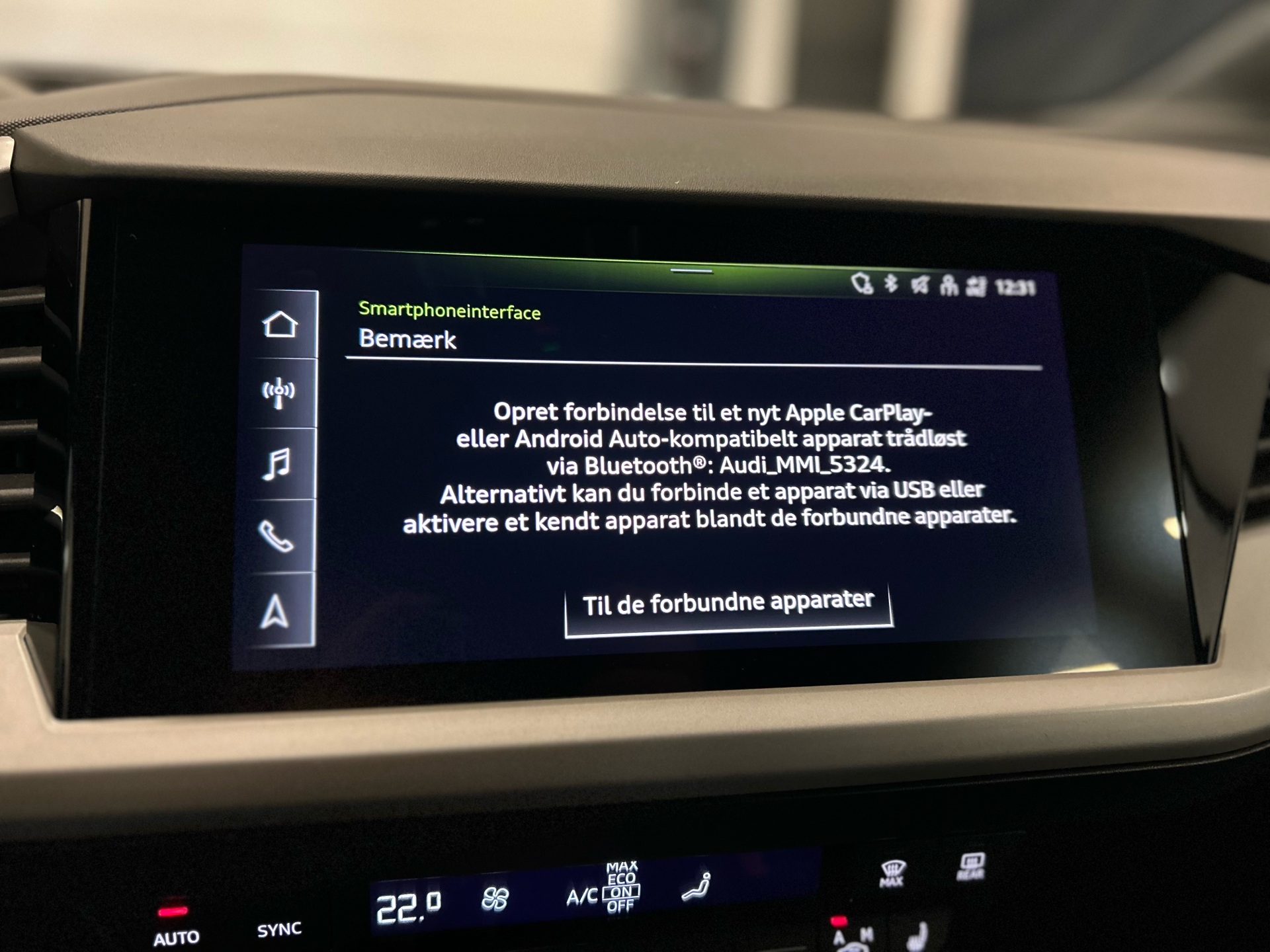 Billede af Audi Q4 40 E-tron Advanced 204HK 5d Aut.