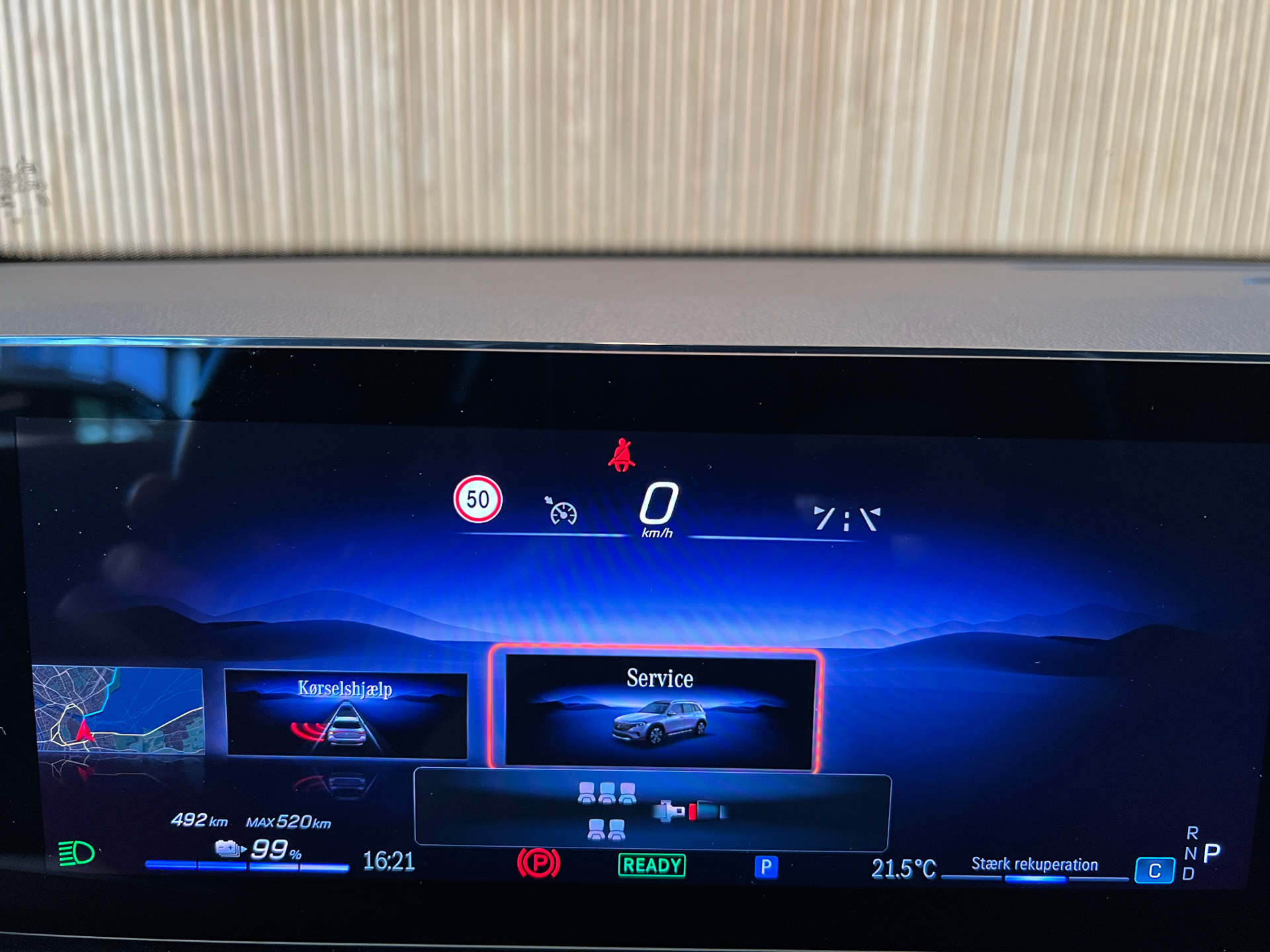 Billede af Mercedes-Benz EQB 250+ EL Progressive 7 pers. 190HK 5d Aut.