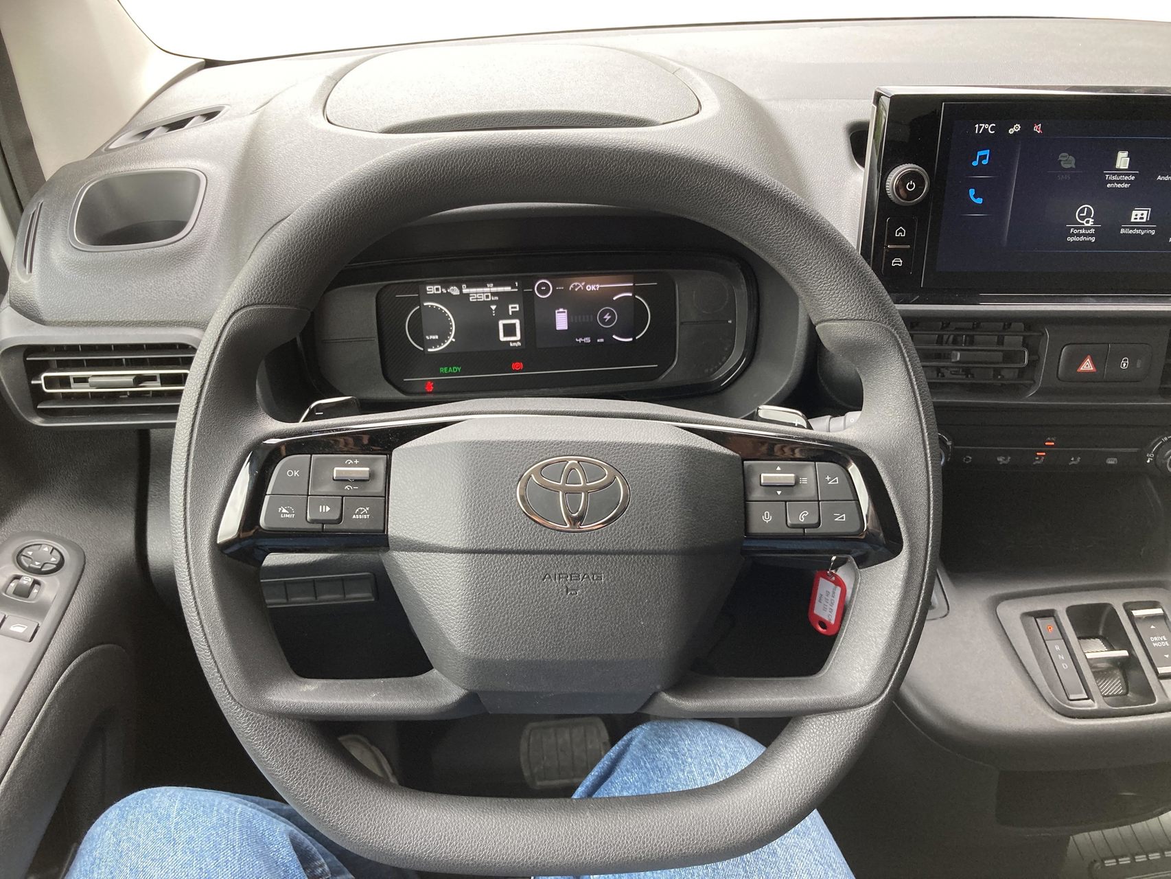 Billede af Toyota Proace City Electric Long EL Comfort Master To Skydedøre 136HK Van Aut.