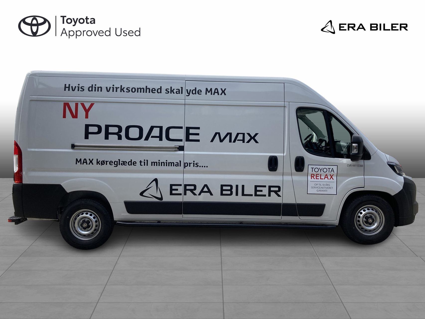 Billede af Toyota Proace Max Long 2,2 D Comfort Master To skydedør m. højt tag Heavy 180HK Van 8g Aut.