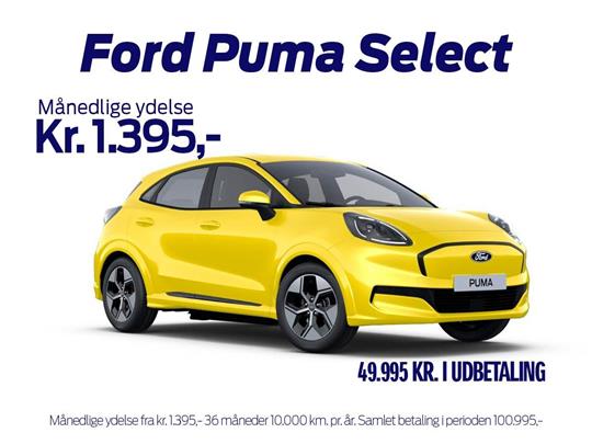 Ford Puma Gen-E EL Select 168HK 5d Aut.