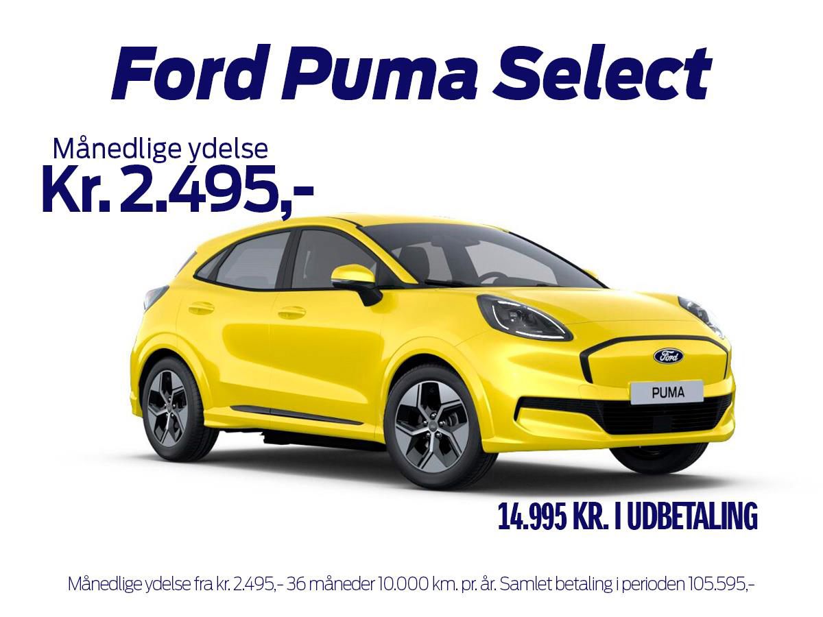 Billede af Ford Puma Gen-E EL Select 168HK 5d Aut.