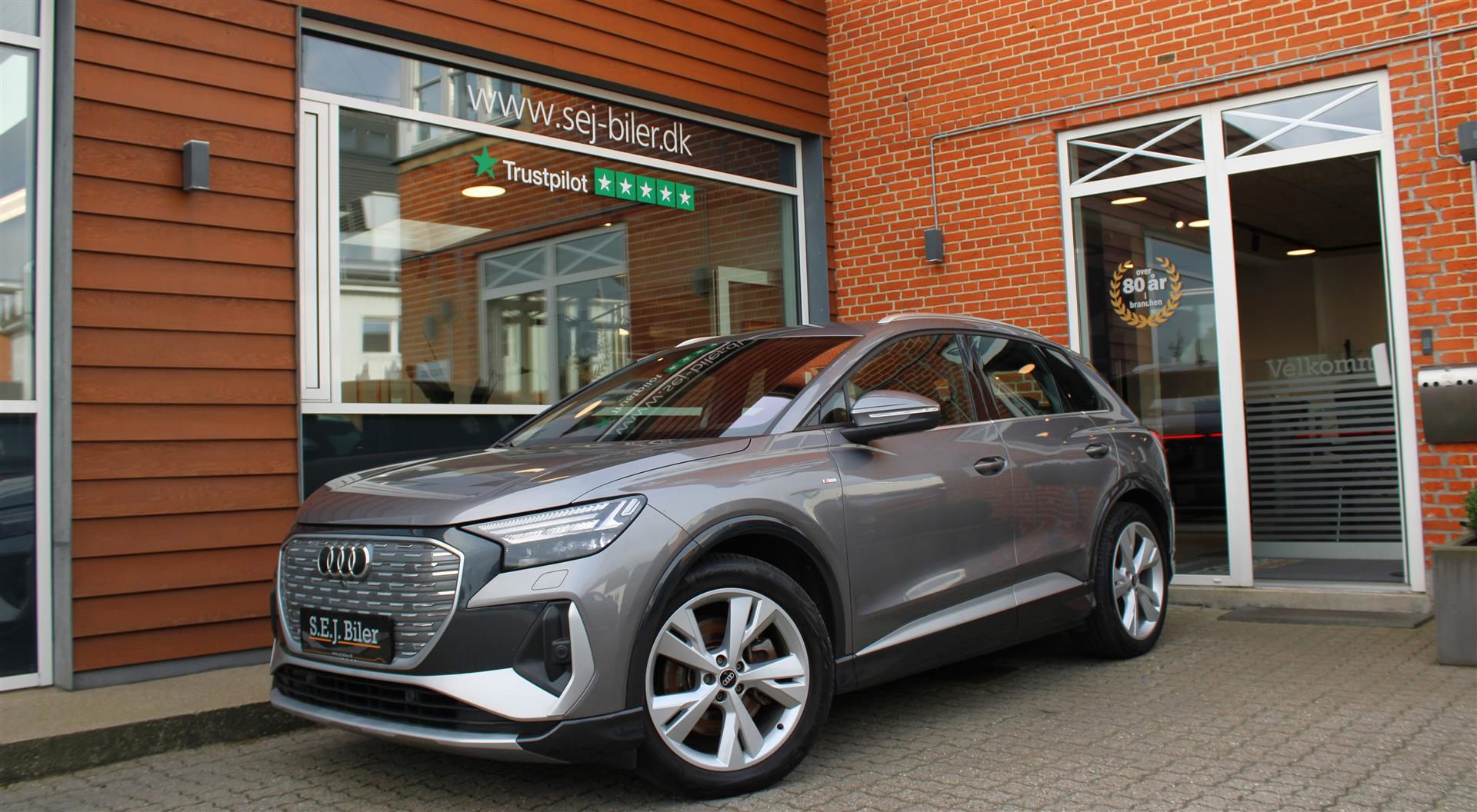 Billede af Audi Q4 40 E-tron S Line 204HK 5d Aut.