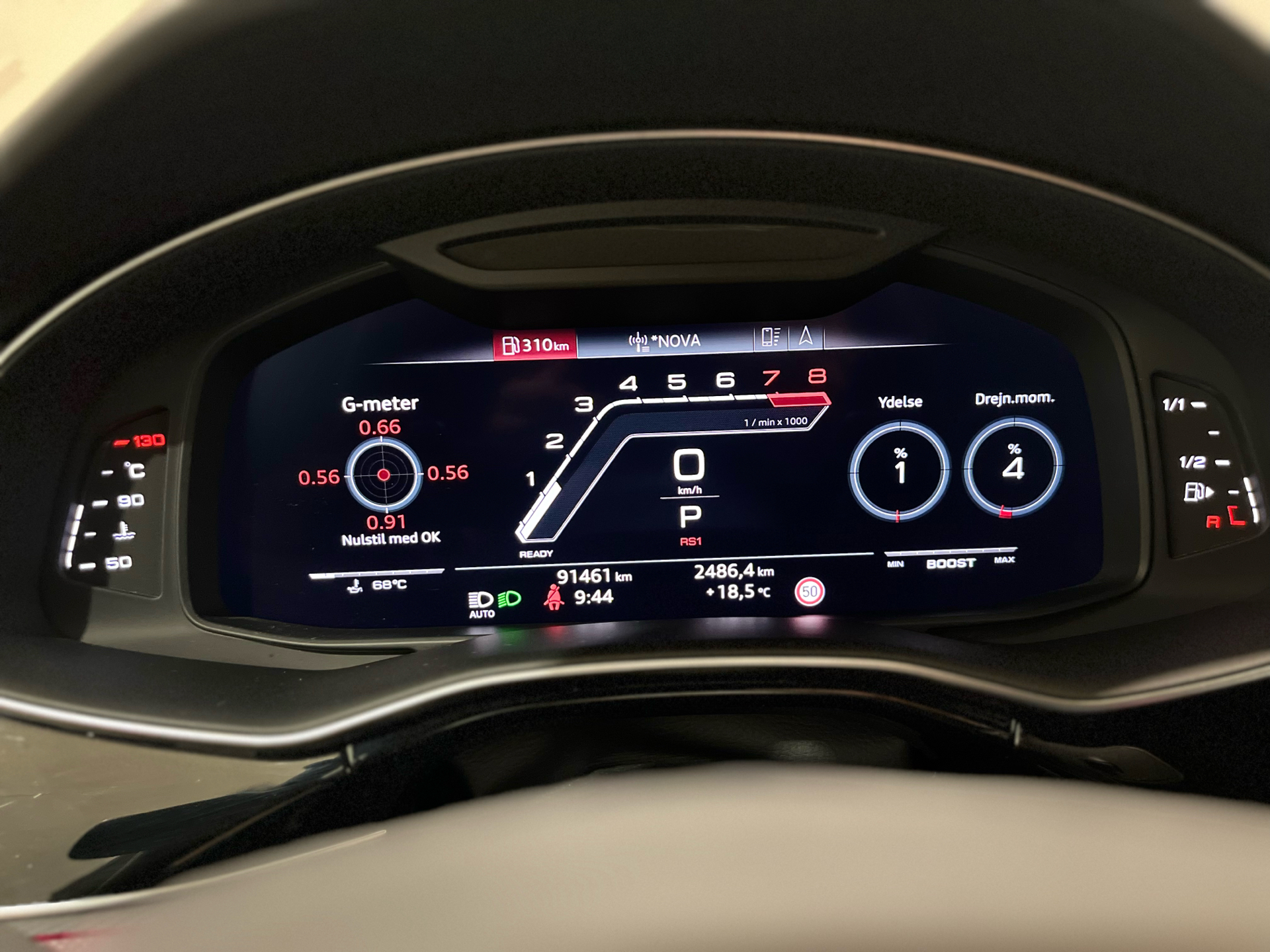 Billede af Audi RS Q8 4,0 TFSI  Mild hybrid Quattro Tiptr. 600HK 5d 8g Aut.