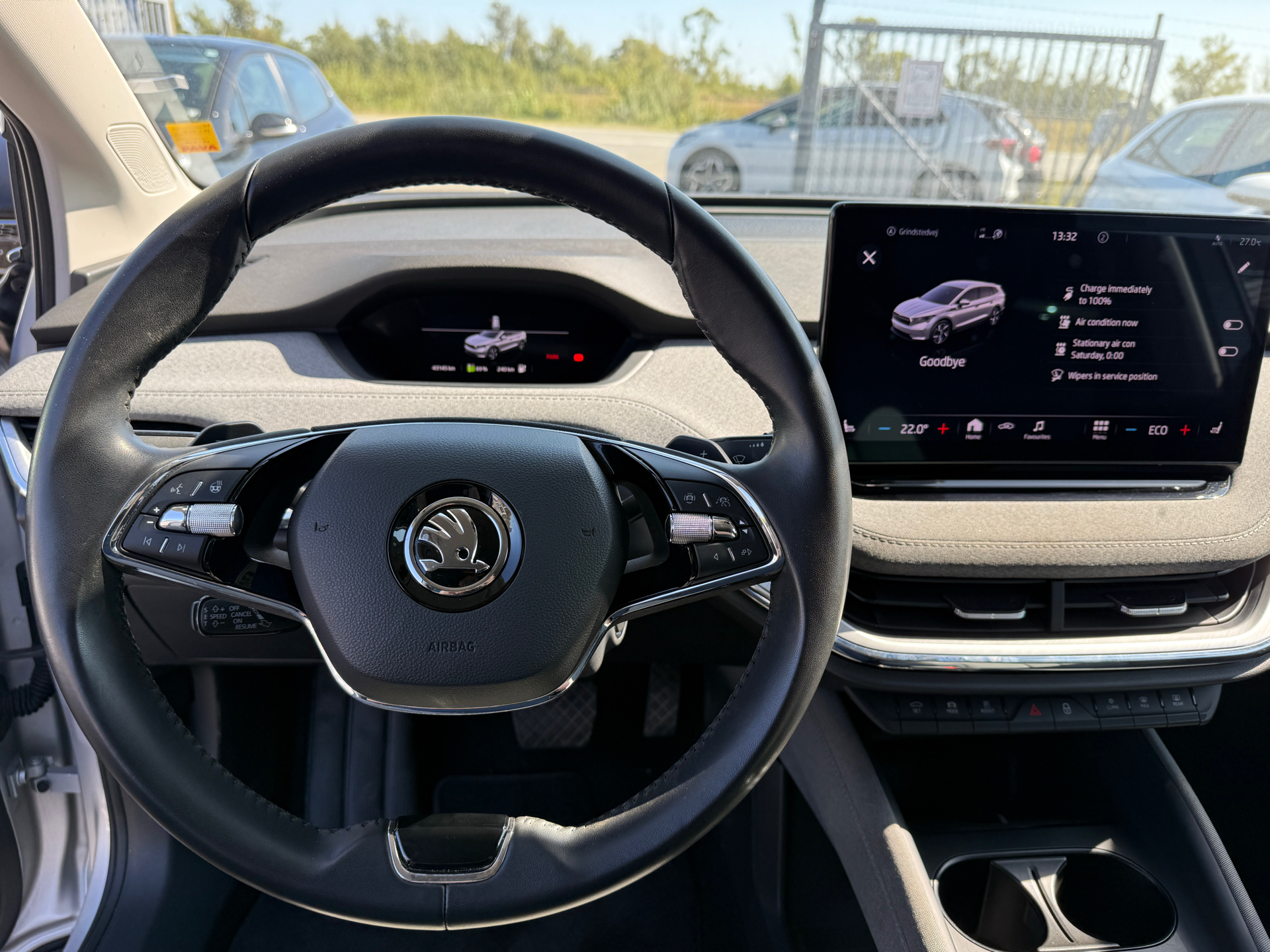 Billede af Skoda Enyaq iV 80X EL 4x4 265HK 5d Aut.