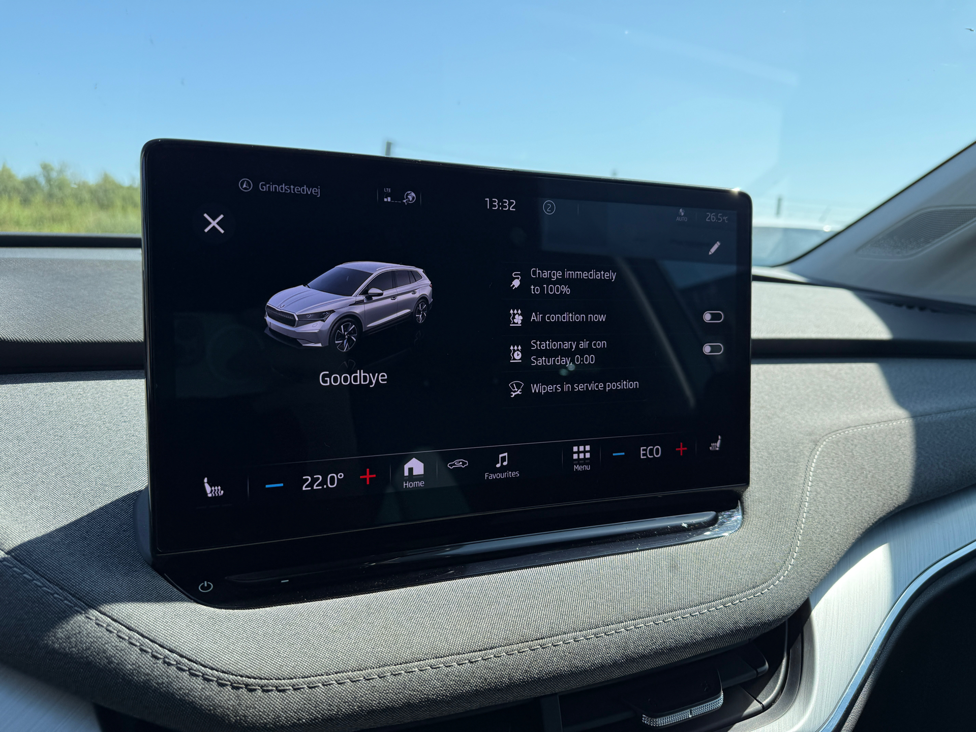 Billede af Skoda Enyaq iV 80X EL 4x4 265HK 5d Aut.