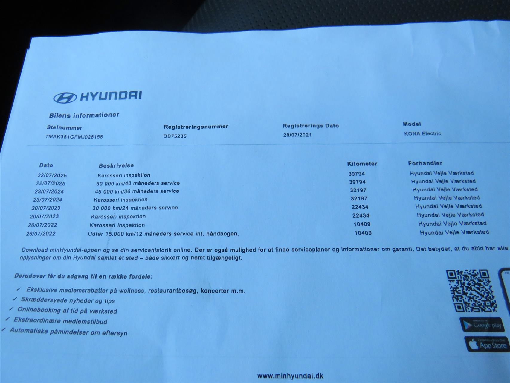 Billede af Hyundai Kona EL Premium 204HK 5d Aut.