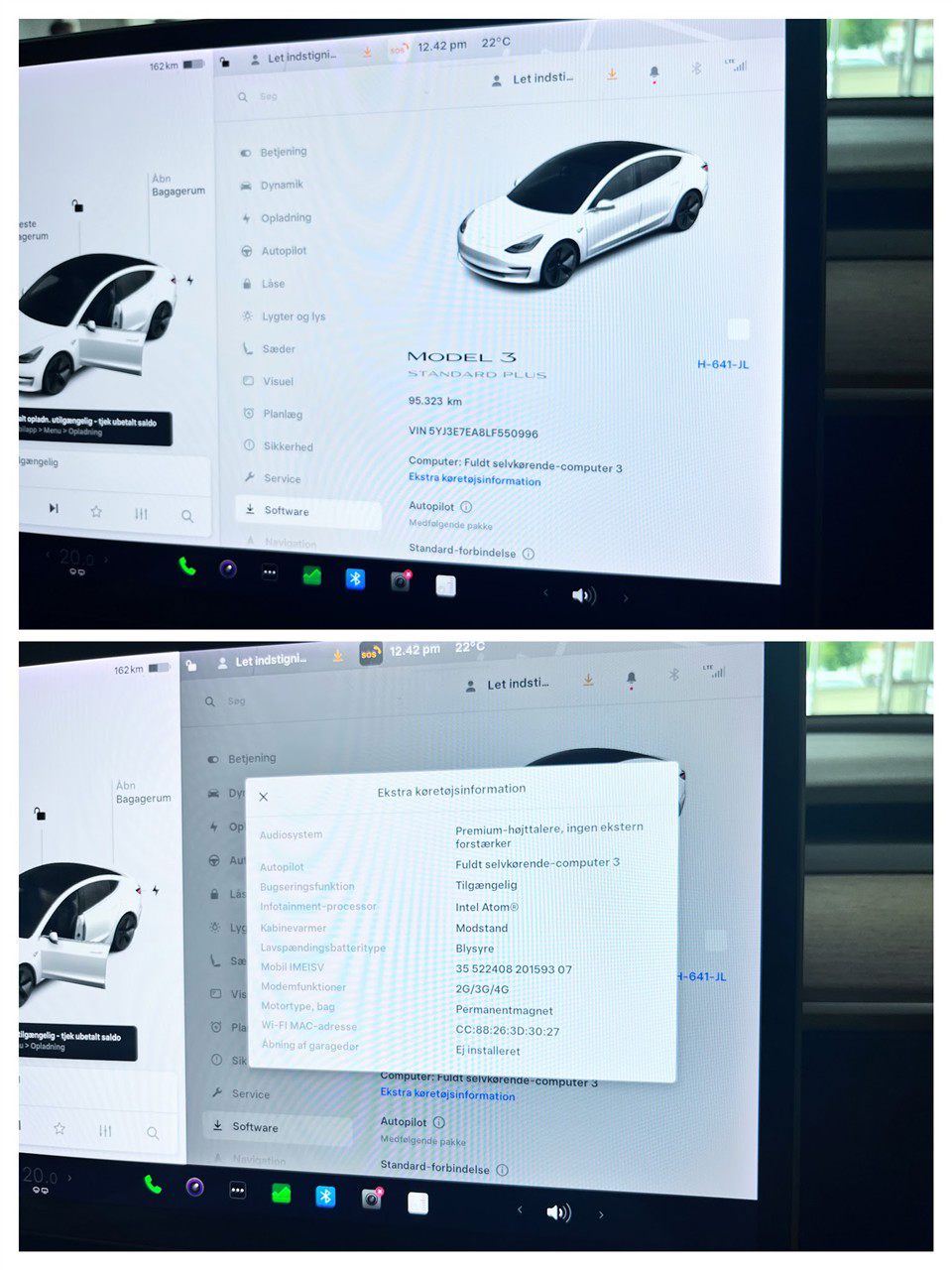 Billede af Tesla Model 3 EL Standard Range Plus 306HK Aut.