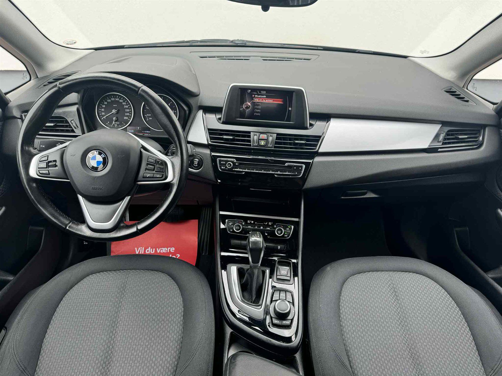 Billede af BMW 218d Active Tourer 2,0 D Advantage Steptronic 150HK Stc 8g Aut.