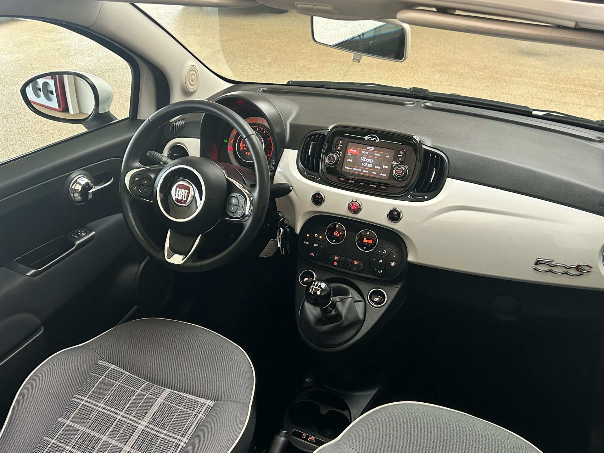 Billede af Fiat 500C 0,9 TwinAir Turbo Lounge 80HK Cabr.