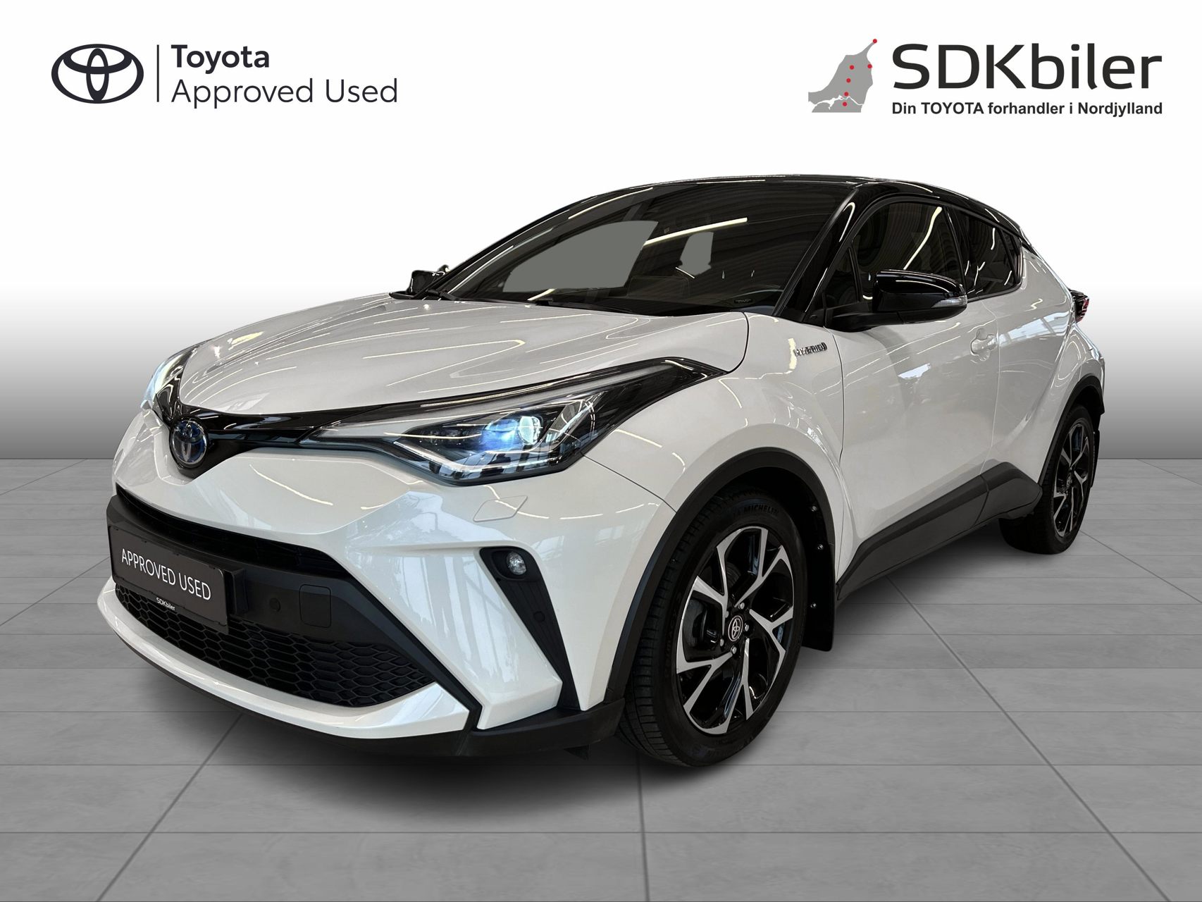 Billede af Toyota C-HR 1,8 Hybrid C-LUB Premium Multidrive S 122HK 5d Aut.