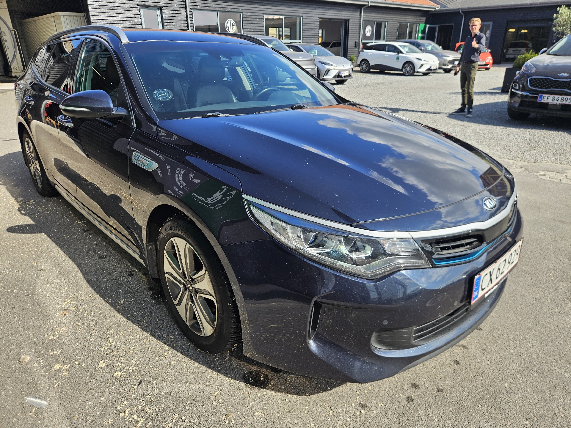 Billede af Kia Optima SW 2,0 GDI  Plugin-hybrid 205HK Stc 6g Aut.