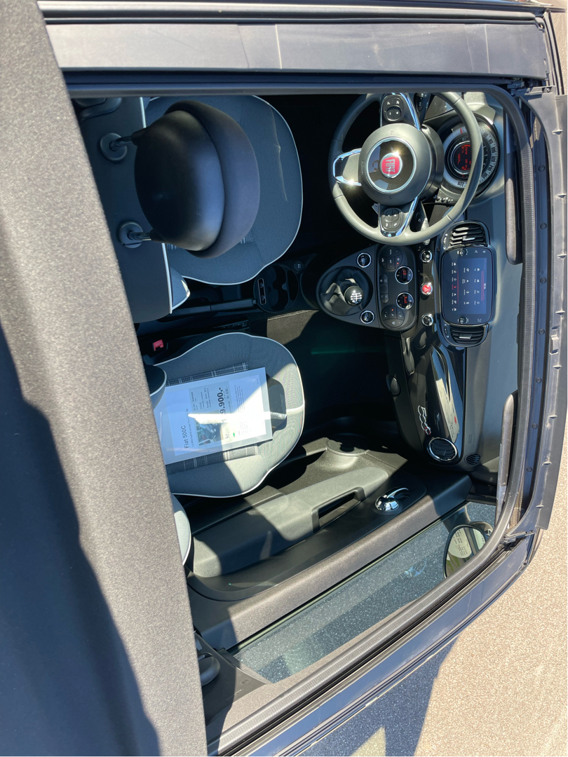 Billede af Fiat 500C 1,0 Mild hybrid Lounge Plus 70HK Cabr. 6g
