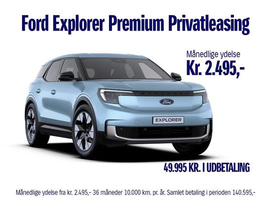 Ford Explorer EL UR Premium RWD 286HK 5d Aut.