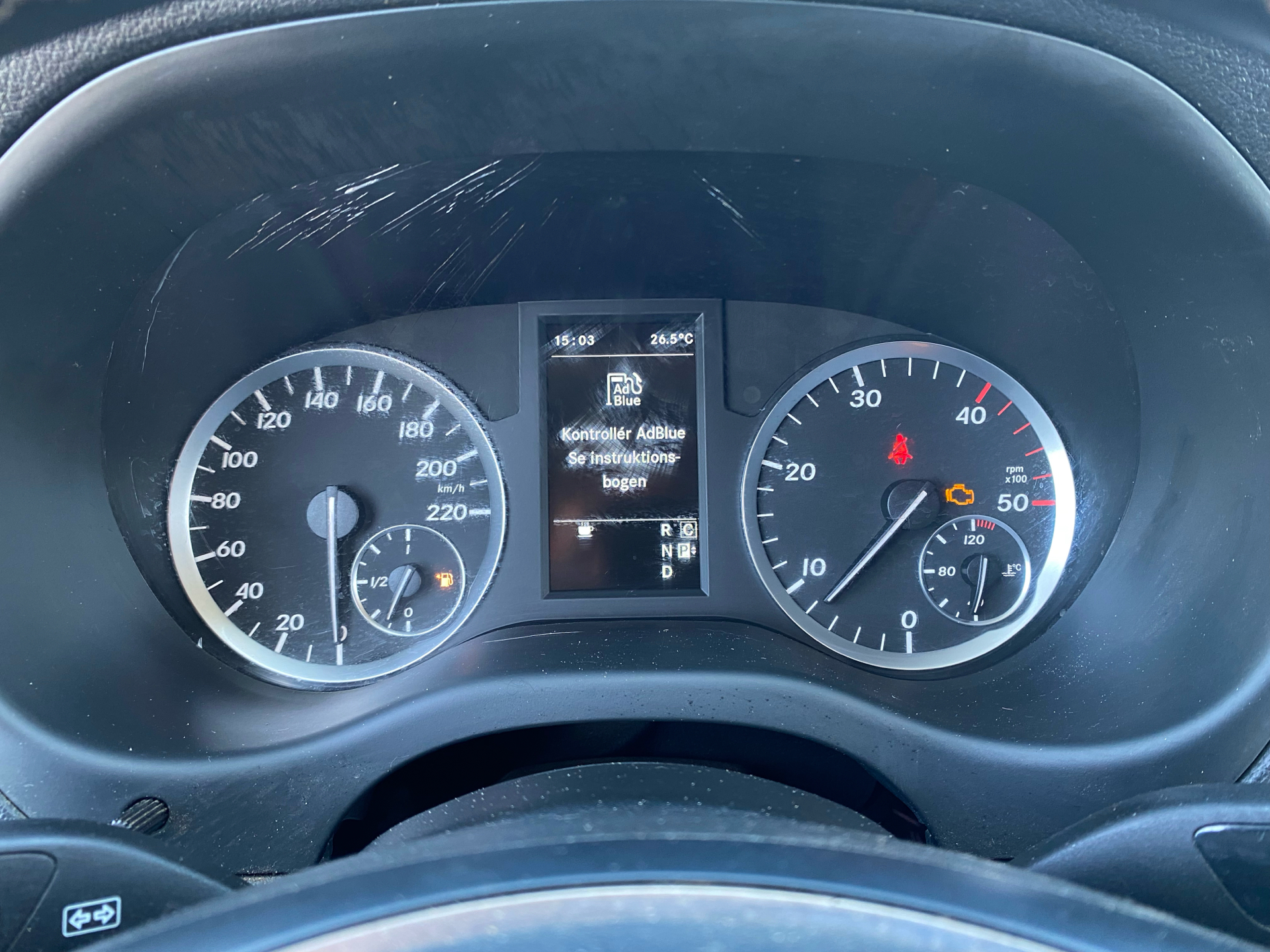 Billede af Mercedes-Benz Vito 119 Ekstra Lang 2,1 Bluetec 7G-Tronic Plus 190HK Van 7g Aut.