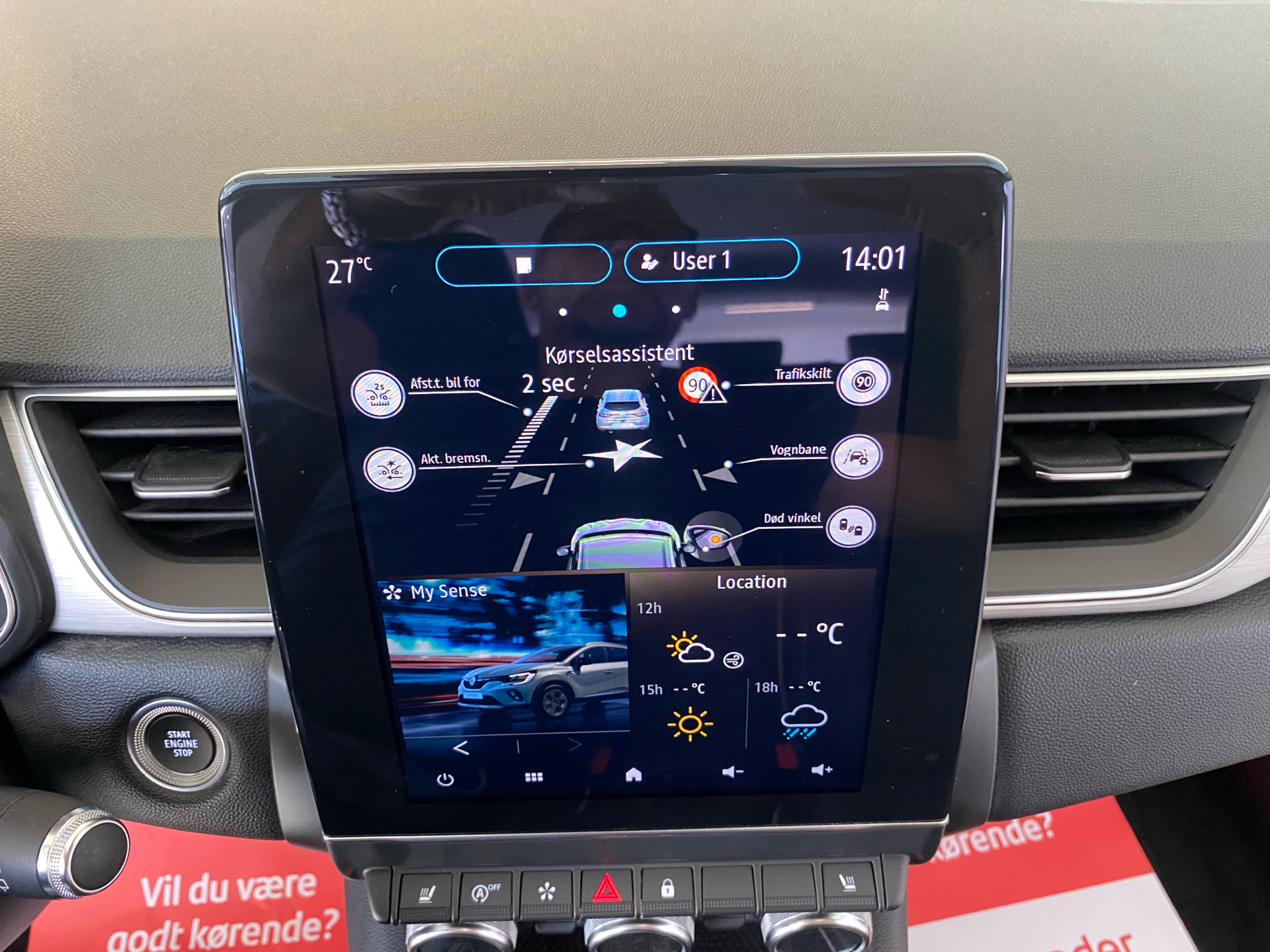 Billede af Renault Captur 1,3 TCE GPF Intens EDC 155HK 5d 7g Aut.