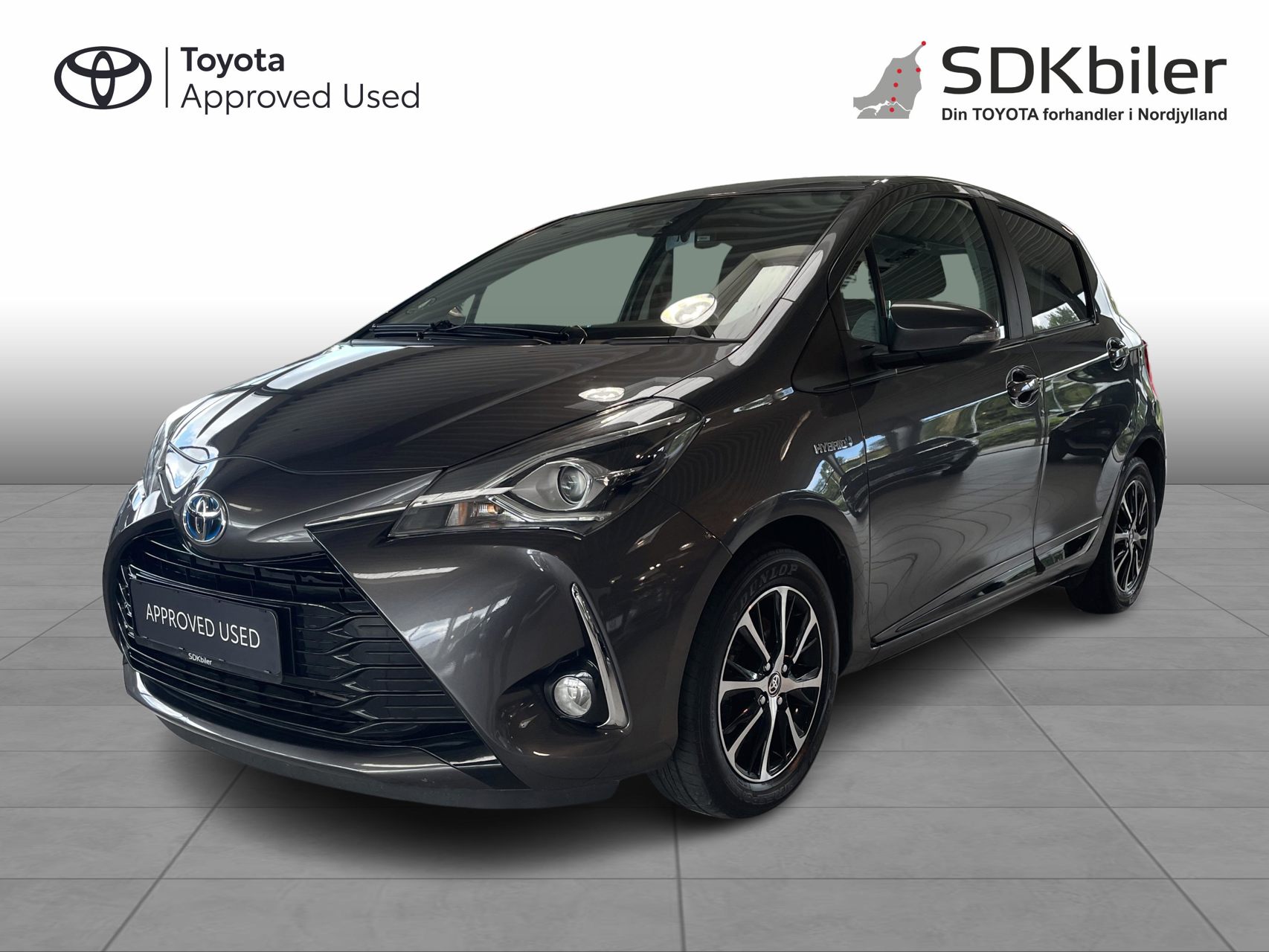 Billede af Toyota Yaris 1,5 Hybrid H3 Smartpakke E-CVT 100HK 5d Trinl. Gear