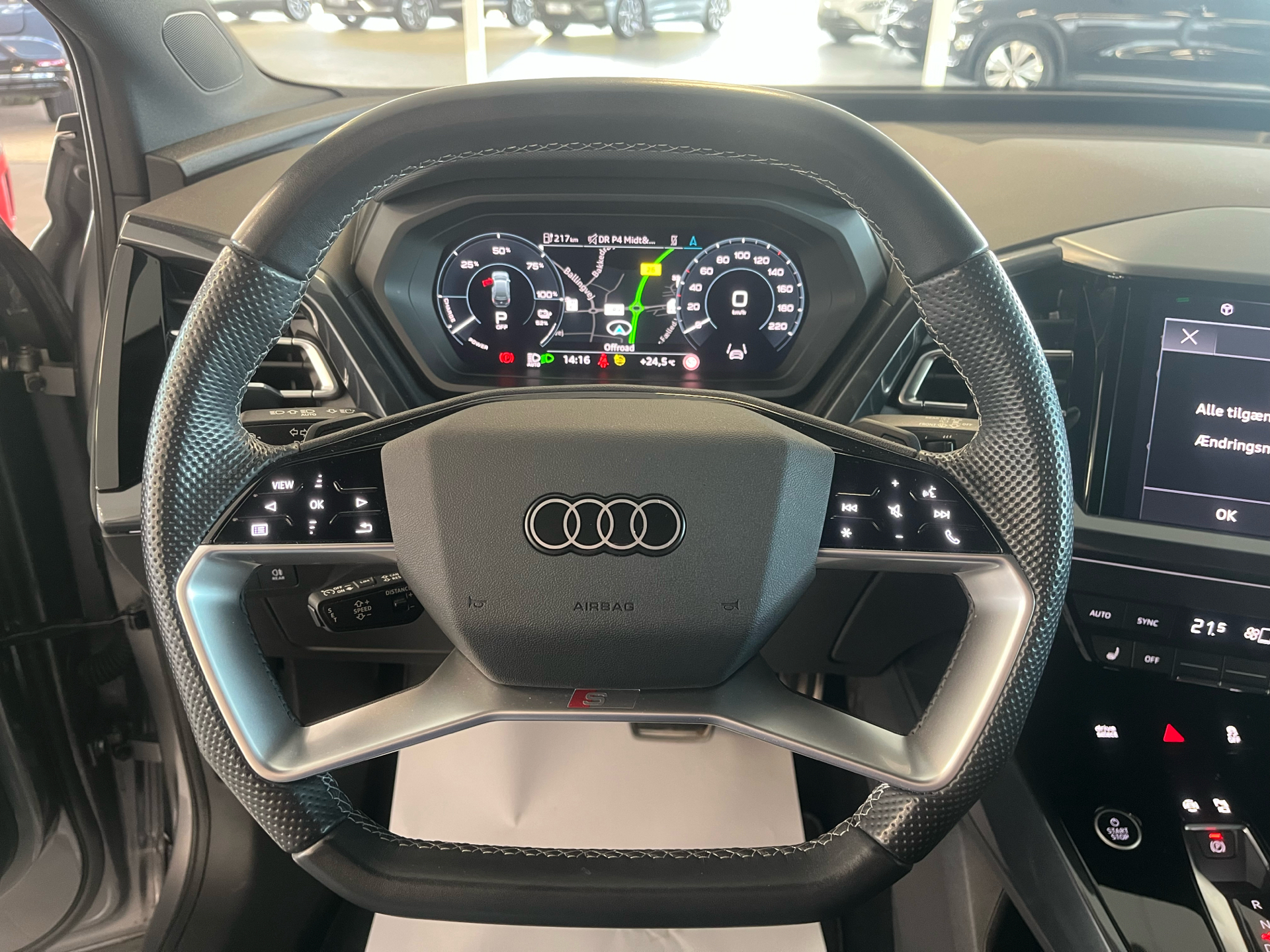 Billede af Audi Q4 40 E-tron S Line 204HK 5d Aut.