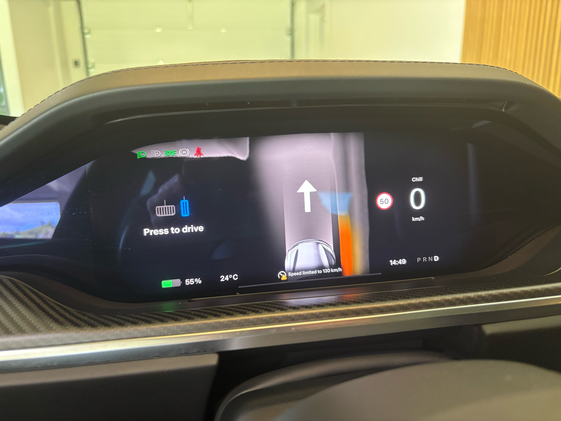 Billede af Tesla Model S EL Plaid Tri-Motor AWD 1268HK 5d Aut.