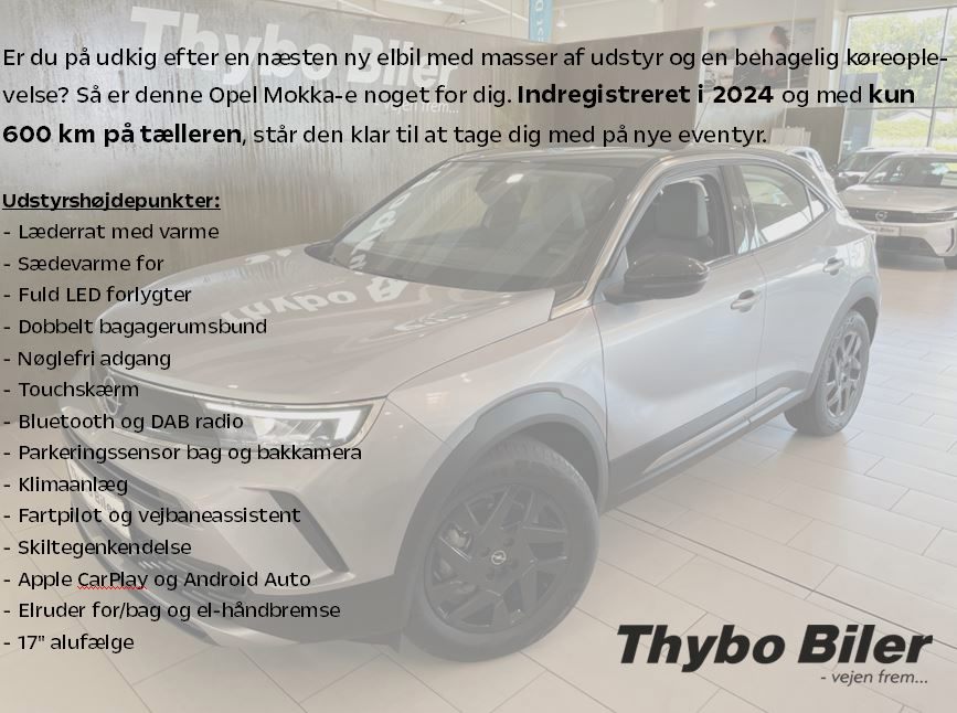 Billede af Opel Mokka-e EL Elegance 136HK 5d Aut.