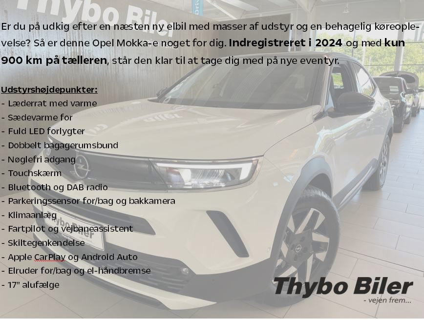 Billede af Opel Mokka-e EL Elegance 136HK 5d Aut.
