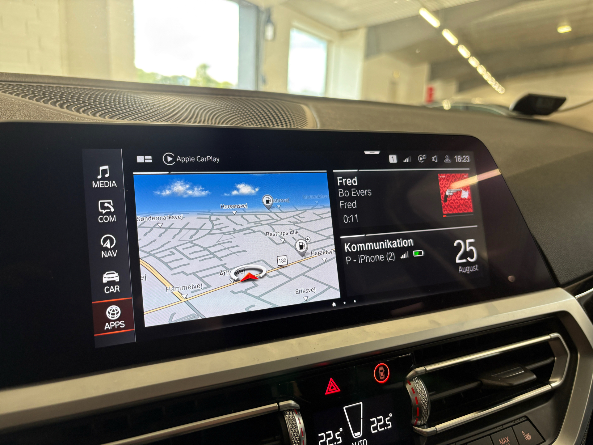 Billede af BMW 320d Touring 2,0 D Sport Line Steptronic 190HK Stc 8g Aut.