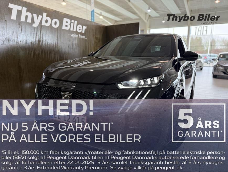 Billede af Peugeot e-3008 EL GT Pack 210HK 5d Aut.