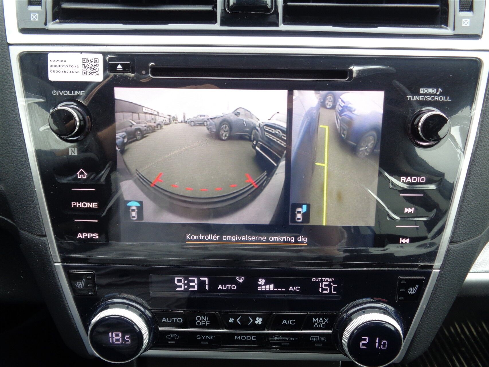 Billede af Subaru Outback 2,5 Active AWD Lineartronic 175HK Stc 6g Aut.
