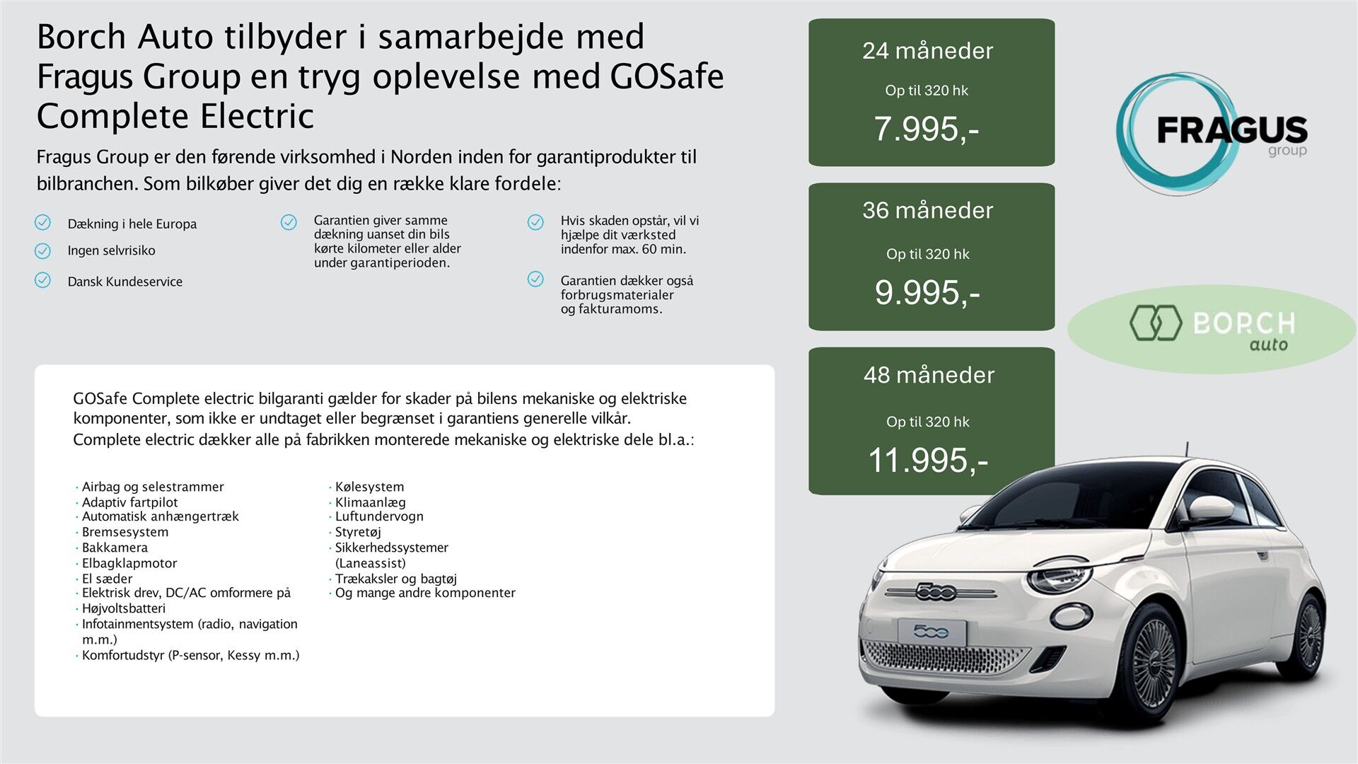 Billede af Fiat 500e EL Action 95HK 3d Aut.