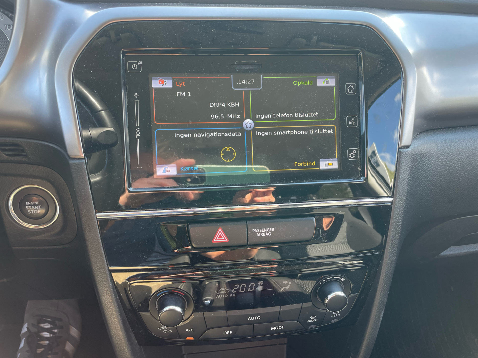 Billede af Suzuki Vitara 1,4 Boosterjet  Mild hybrid Active 129HK 5d 6g Aut.
