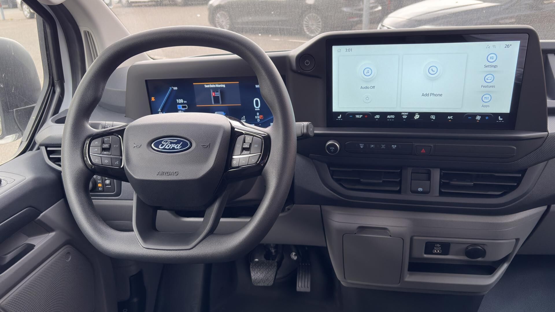 Billede af Ford E-Transit Custom 320 L1H1 EL Trend 136HK Van Aut.