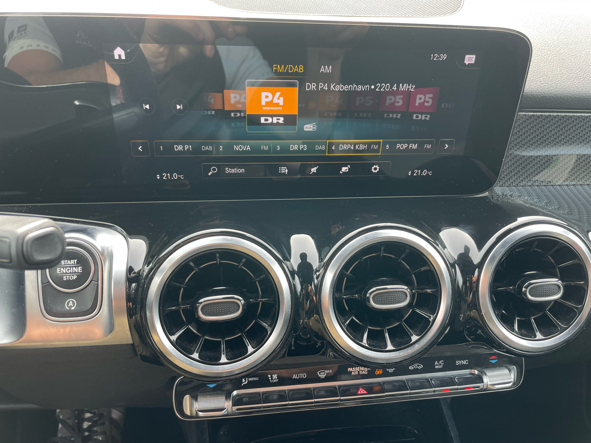 Billede af Mercedes-Benz GLB200 d 2,0 CDI AMG Line 8G-DCT 150HK 5d 8g Aut.