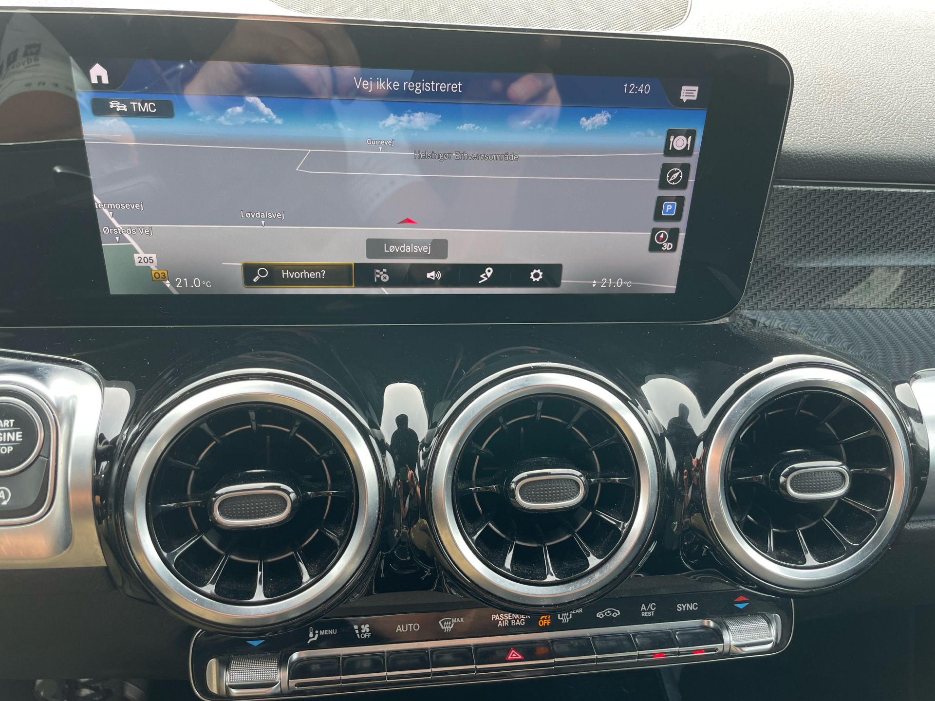 Billede af Mercedes-Benz GLB200 d 2,0 CDI AMG Line 8G-DCT 150HK 5d 8g Aut.