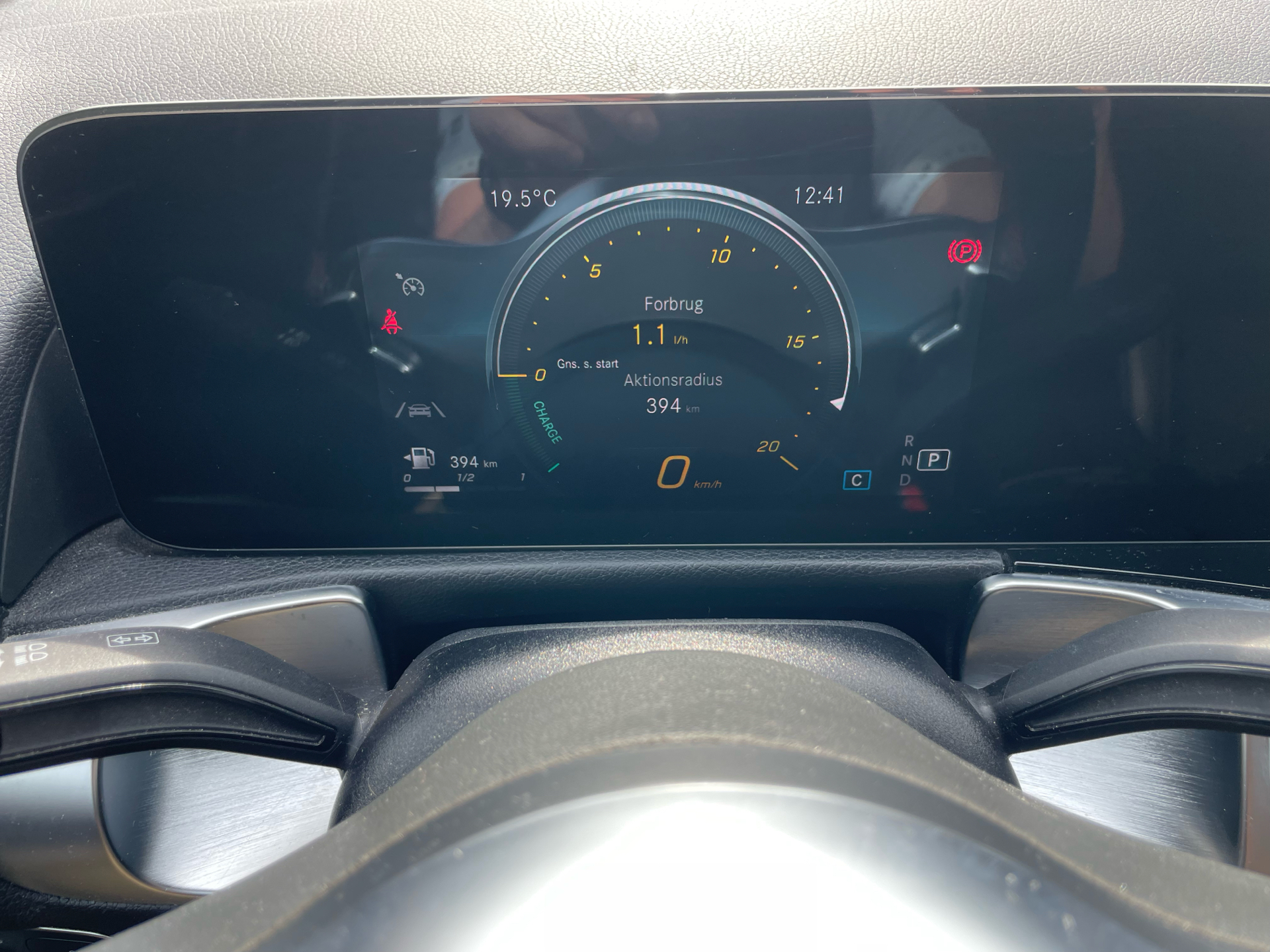 Billede af Mercedes-Benz GLB200 d 2,0 CDI AMG Line 8G-DCT 150HK 5d 8g Aut.