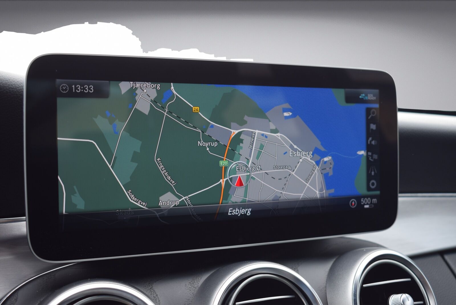 Billede af Mercedes-Benz C300 2,0 AMG Line 9G-Tronic 258HK Aut.