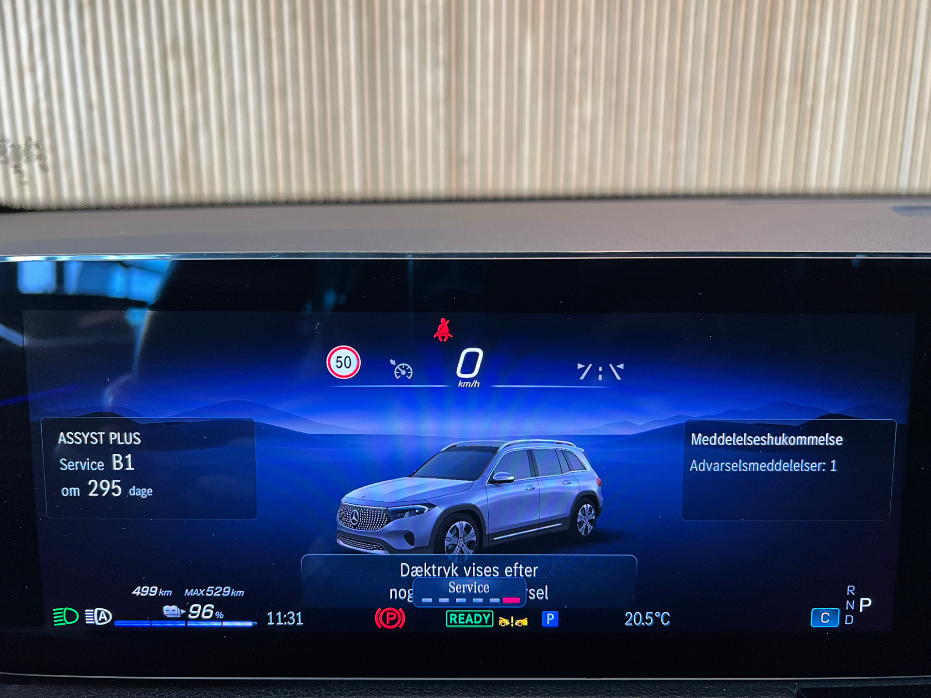 Billede af Mercedes-Benz EQB 250+ EL Progressive 190HK 5d Aut.