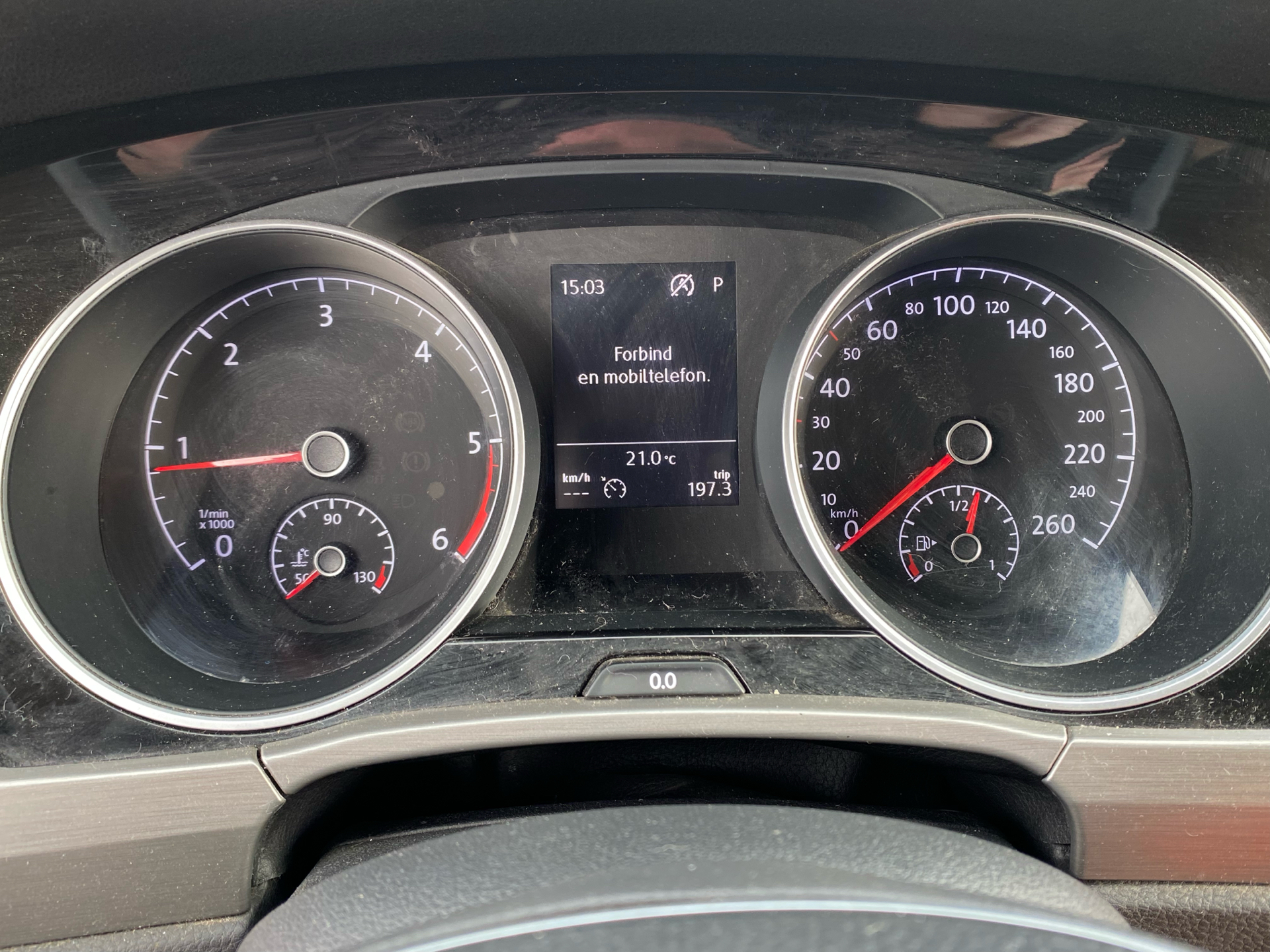 Billede af VW Touran 1,6 TDI BMT SCR Comfortline DSG 115HK 7g Aut.