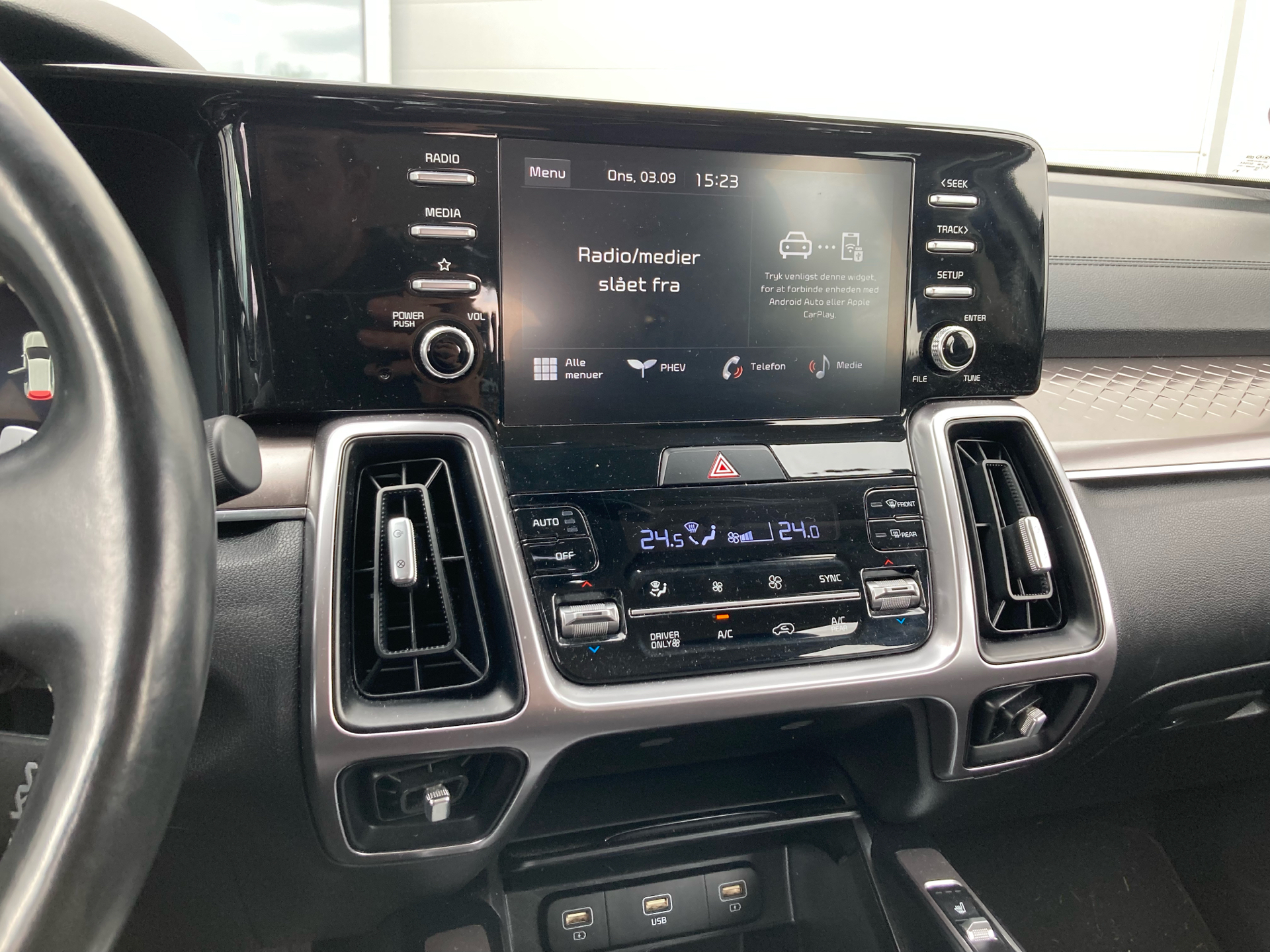 Billede af Kia Sorento 1,6 T-GDI PHEV  Plugin-hybrid Prestige 4WD 265HK 5d 6g Aut.