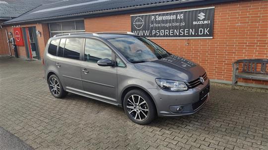 VW Touran 1,6 TDI BMT Comfortline 7 pers DSG 105HK Aut. 