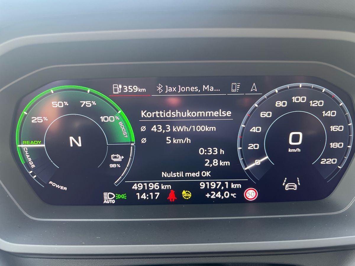 Billede af Audi Q4 50 E-tron Attitude Quattro 299HK 5d Aut.