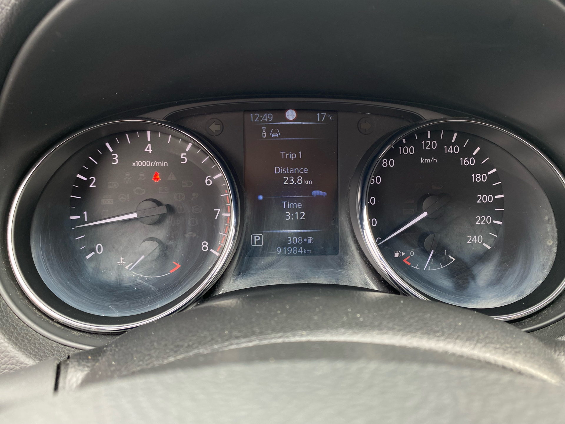 Billede af Nissan Qashqai 1,2 Dig-T Visia 4X2 X-Tronic 115HK 5d 6g Aut.